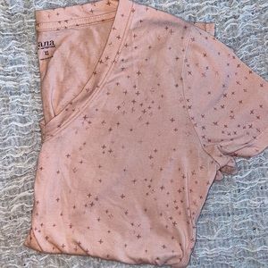 COPY - Blush V-neck Tee